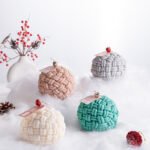 Knit Ball Candle - Image 2
