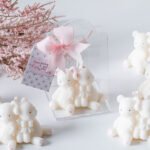 Twins Bear Candle