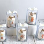 Teddy Bear Printed Candle