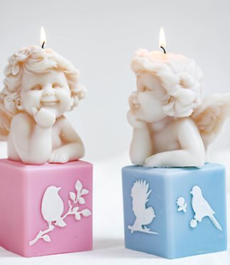 Shiny Angel Candle