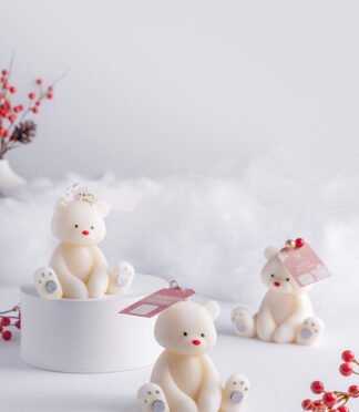 Teddy Bear Candle