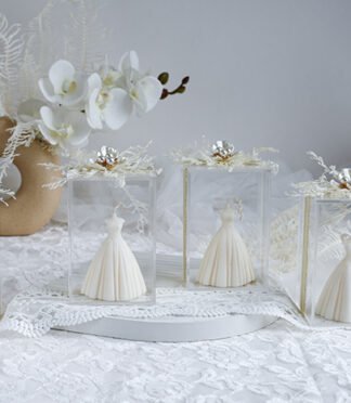 Bride Dress Candle