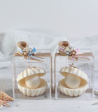 Pearl Seashell Candle