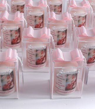 Photo Printed Candle