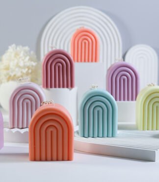Rainbow Candle