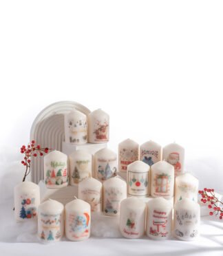 Customized Printed Candle
